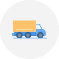 diseño de icono creativo de camión de carga vector