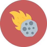 Meteor Creative Icon Design vector