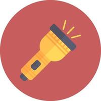 Flashlight Creative Icon Design vector