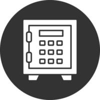 Safe Lock Creative Icon Design vector