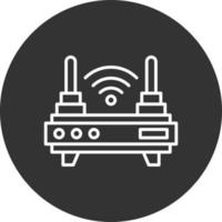 Router Creative Icon Design vector