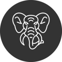 diseño de icono creativo de elefante vector