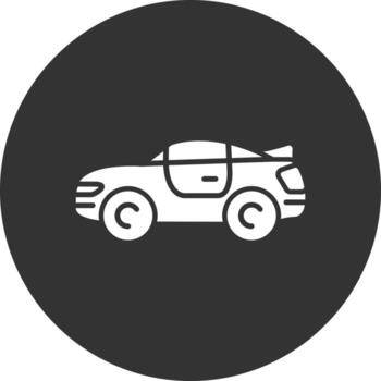 diseño de icono creativo cupé vector