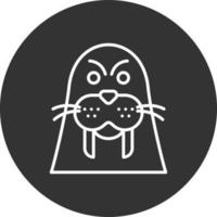 Walrus Creative Icon Design vector