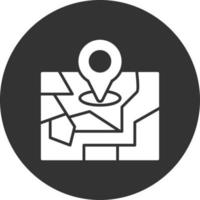 diseño de icono creativo de mapa de calles vector