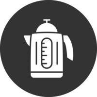 Electric Kettle Creative Icon Design vector