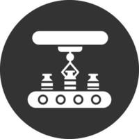 Conveyor Belt Creative Icon Design vector