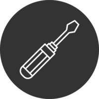 Screwdriver Creative Icon Design vector