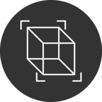 3d Cube Creative Icon Design vector