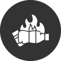 Burn Creative Icon Design vector