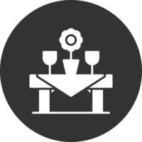 diseño de icono creativo de mesa vector