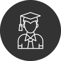 diseño de icono creativo graduado vector