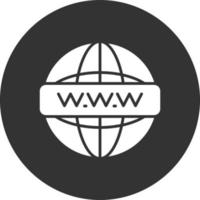 www diseño de icono creativo vector