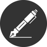 Fountain Pen Creative Icon Design vector