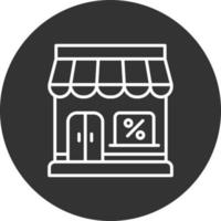 tienda de diseño de iconos creativos vector