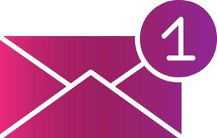 Notification Creative Icon Design vector