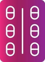 Pills Creative Icon Design vector