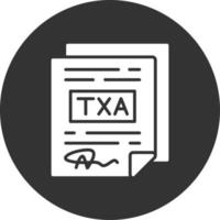 Taxes Creative Icon Design vector