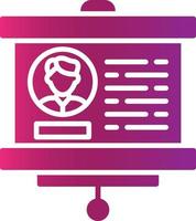 Presentation Creative Icon Design vector