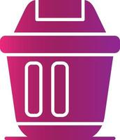 Dumpster Creative Icon Design vector