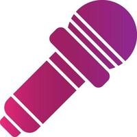 Microphone Creative Icon Design vector