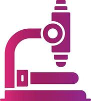 Microscope Creative Icon Design vector