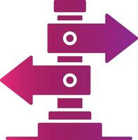 Directions Creative Icon Design vector