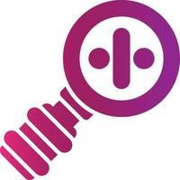 Search Creative Icon Design vector