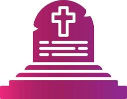 Tomb Creative Icon Design vector