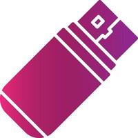 Usb Drive Creative Icon Design vector