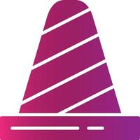 Cone Creative Icon Design vector