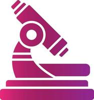 Microscope Creative Icon Design vector