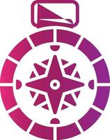 Compass Creative Icon Design vector