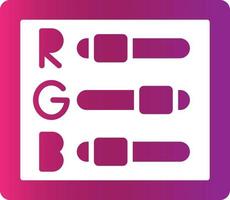 Rgb Creative Icon Design vector