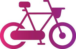 diseño de icono creativo de bicicleta vector