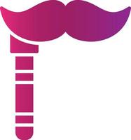 Moustache Creative Icon Design vector