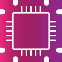 Processor Creative Icon Design vector
