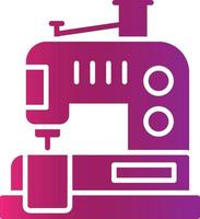 Sewing Machine Creative Icon Design vector