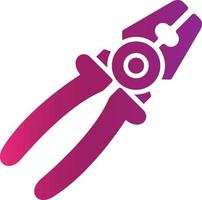 Pliers Creative Icon Design vector