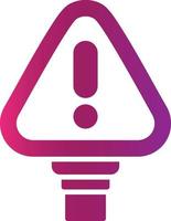 Alert Creative Icon Design vector