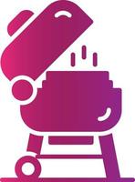 Barbecue Creative Icon Design vector