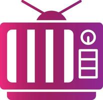 Tv Creative Icon Design vector