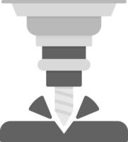 Drill Creative Icon Design vector