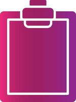 Clipboard Creative Icon Design vector