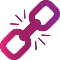 Link Creative Icon Design vector