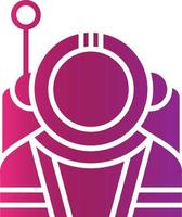 Astronaut Creative Icon Design vector