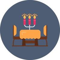 Dinner Creative Icon Design vector