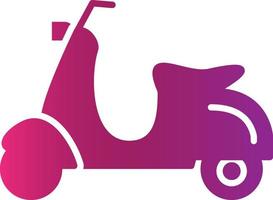 Scooter Creative Icon Design vector