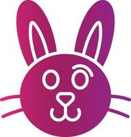 Rabbit Creative Icon Design vector