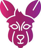 Kangaroo Creative Icon Design vector